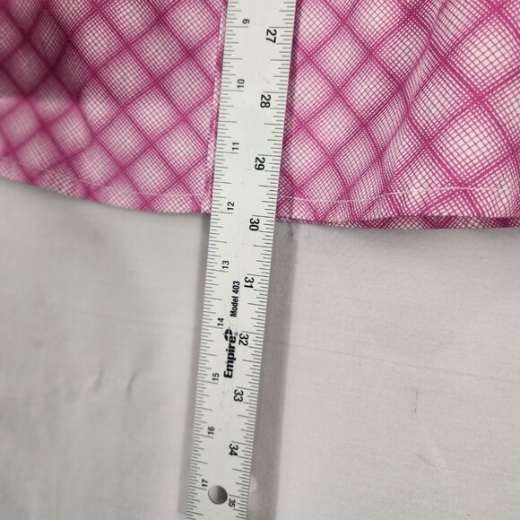 Wrangler Pearl Snap Shirt Women's 3XL Pink Breast Cancer Awarness Geometric - Picture 5 of 8